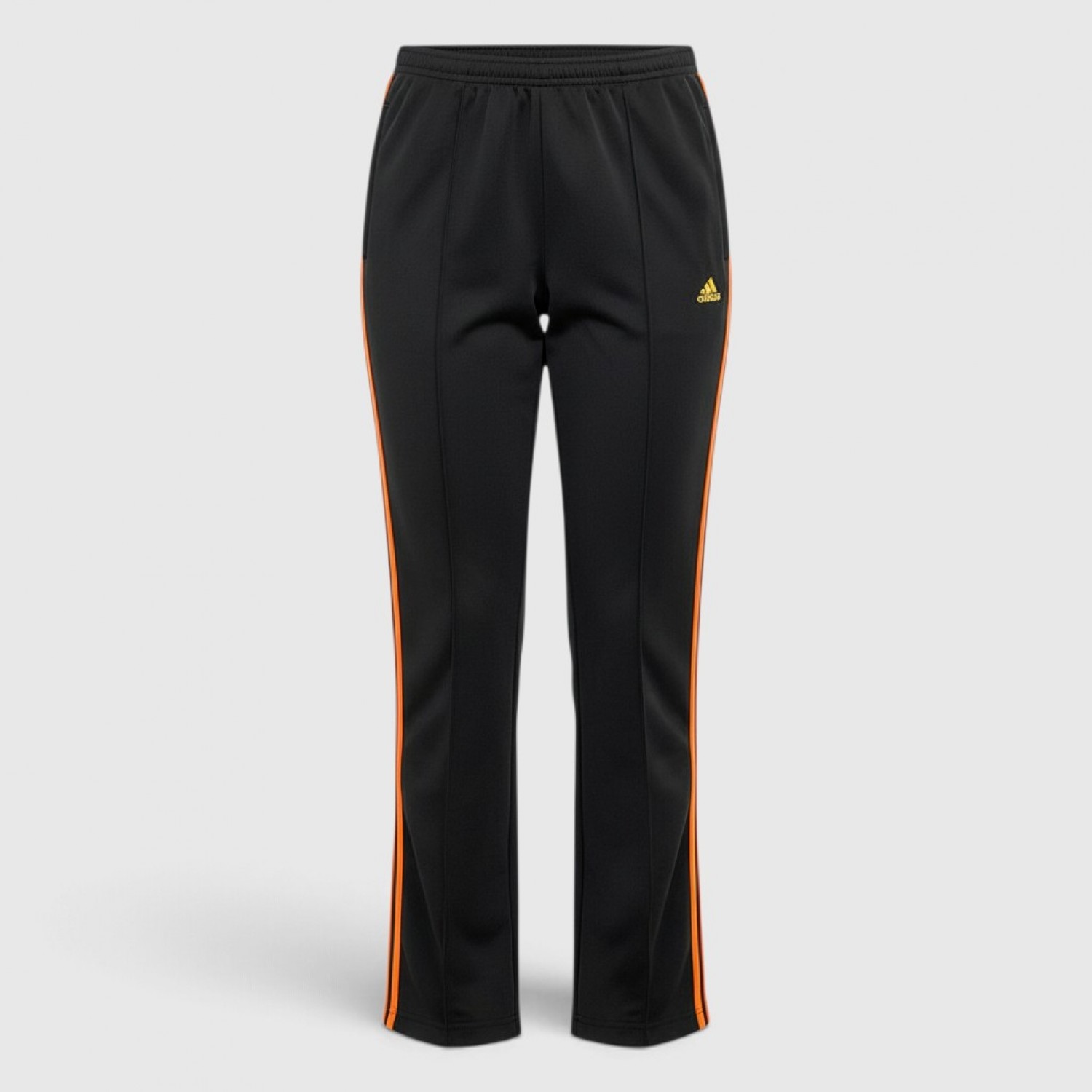 Adidas 3-Stripes Γυναικεία Φόρμα Μαύρη Πορτοκαλί / Pre Owned